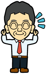 会社概要 - 社長イラスト
